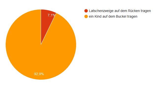 Ergebnis der Umfrage Bairisch für Fortgeschrittene Februar 2017